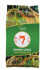 Phoenix Jewel Green Thai Jasmine Rice 10lbs bag